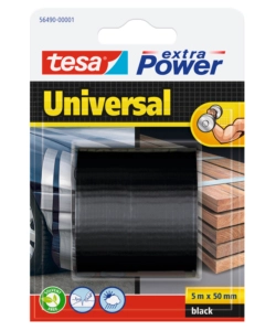 NASTRO ADESIVO "EXTRA POWER" COLORE NERO, 5 MT X 50 MM - TESA